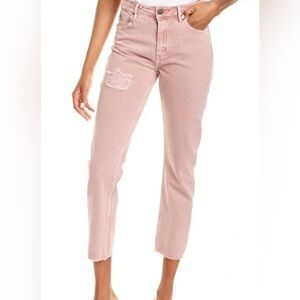 Sandro Jilly Rose Straight Jeans